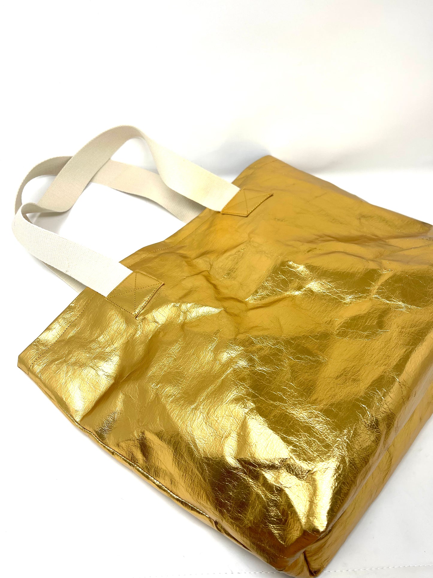 Shopper waschbares Papier Gold